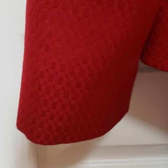 Red Jacket Vintage by Larry Levine sz 12 - Picture 6 of 11